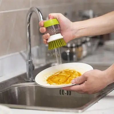 Brosse à vaisselle - DishwashingBrushExtra™ - Vert - Maisonaucoeur