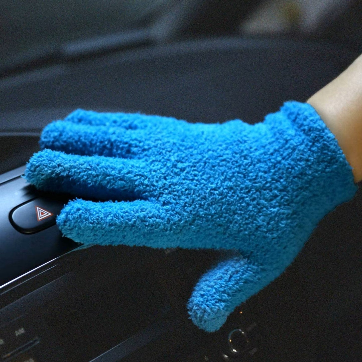 Gant Microfibre - CleaningGloves™ - Bleu - Maisonaucoeur