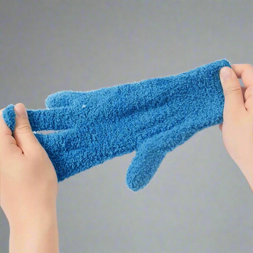 Gant Microfibre - CleaningGloves™ - Bleu - Maisonaucoeur