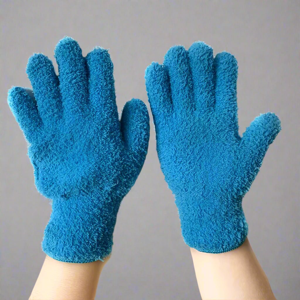 Gant Microfibre - CleaningGloves™ - Bleu - Maisonaucoeur